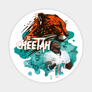 Tyreek Hill Cheetah - Miami Dolphins Magnet